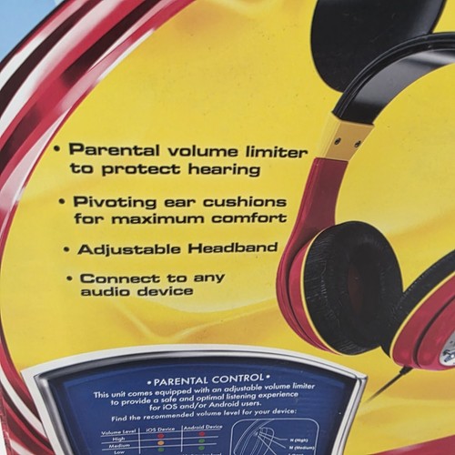 Auriculares Mickey Mouse para niños Disney Junior Clubhouse sobre la oreja 3,5 mm  - Imagen 4 de 4