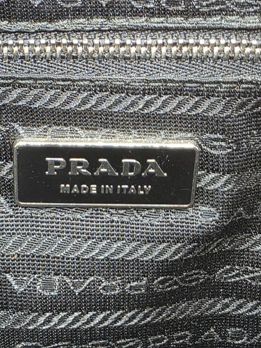 Borsa Prada Bowling bicolore crema e pelle beige - Made in ITALY  - Foto 15 di 16