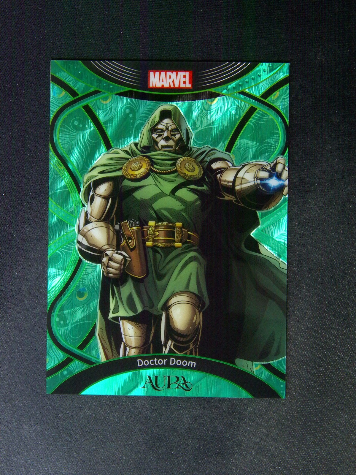 2025 KAKAWOW AURA Marvel Doctor Doom Green Peacock /25