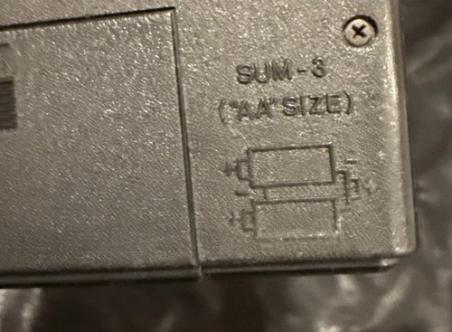 Reproductor de cintas de casete estéreo AM/FM de colección negro sin probar - Imagen 4 de 8