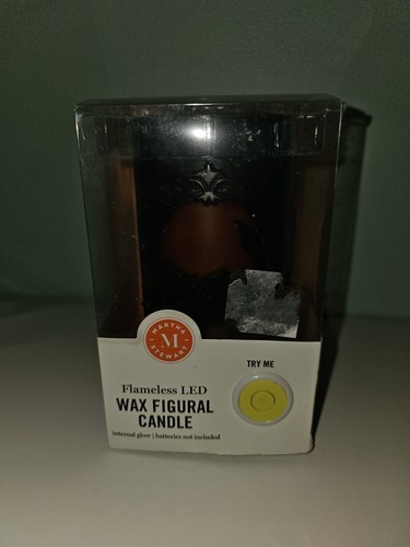 Martha Stewart flammenlose Wachsfigur LED Halloween Katze Kerze NEU - Bild 8 von 8