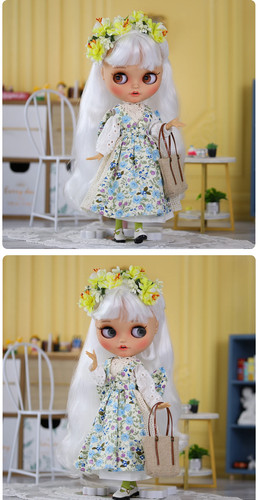 ICY DBS Blyth Doll 1/6 BJD 30cm Toy Gift Anime Girl SD - Foto 21 di 35