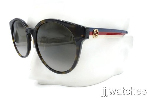 New Gucci Havana Brown Round Multicolor Women Sunglasses GG416SK 003 $390 - Picture 2 of 6