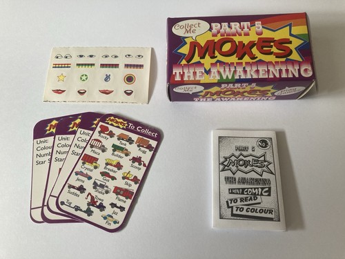MOKES - LONE STAR FARM TRUCK mint with all contents, cards, stickers, & box - Picture 2 of 3