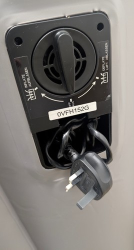 Luftbett Zobel Luftmatratze Doppelgröße aufblasbares Bett mit integrierter elektrischer Pumpe - Bild 12 von 18
