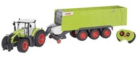 Rc Claas Axion 870 Traktor Ferngesteuert + Claas Cargos 9600 Silierwagen Modell