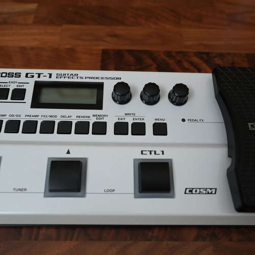 BOSS GT-1-WH Guitar Multi Effects Pedal 2024limited Color - Picture 6 of 10