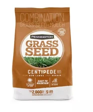 Pennington Seed 100532365 Centipede Combination Grass Seed with Mulch 5 lbs.