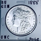 1888 BU GEM MORGAN SILVER DOLLAR UNC MS+++ U.S. MINT RARE COIN 9068