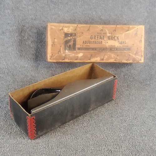 vintage great neck G-2 adjustable block plane With Original Box - Picture 24 of 24