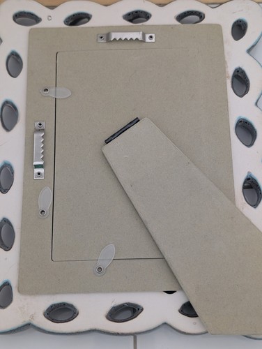 Grasslands Road Stonebridge gestanzter Twist Fotorahmen reaktive Glasur 4x6 schwer  - Bild 4 von 14