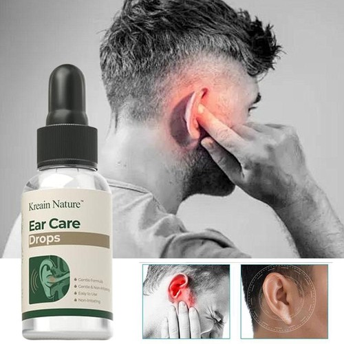 1-5X Kreain Nature Ohrenpflege Tropfen sanfte Formel, lindern Tinnitus 30ml;\ - Bild 3 von 14