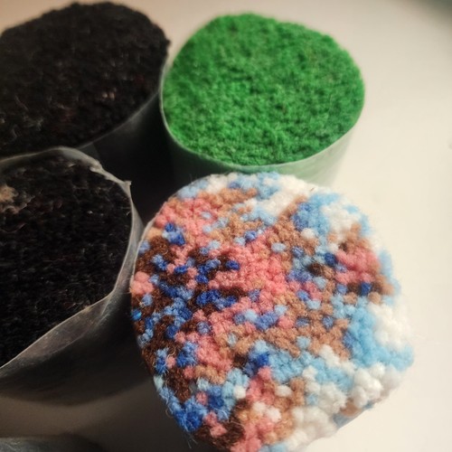 Riegelhaken Teppichgarn Posten verschiedene Farben 19 Tuben - Bild 7 von 8