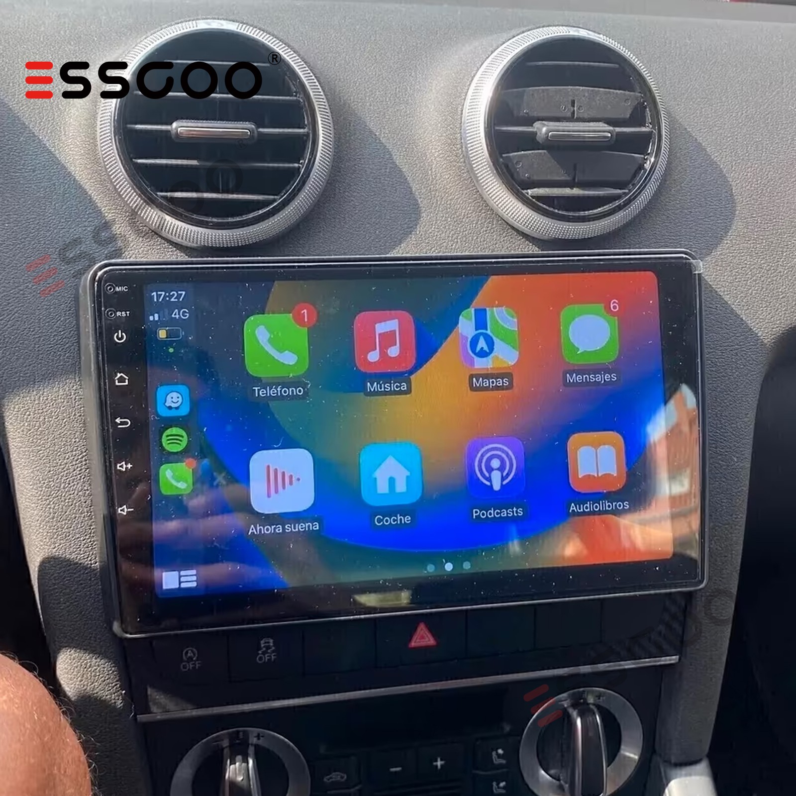 Für AUDI A3 8P 2003-2012 464GB Android 15 Autoradio Apple Carplay GPS Navi DAB