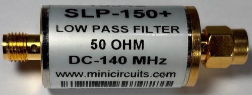 SLP-150+ Lumped LC Low Pass Filter, DC - 140 MHz, 50Ω 0.5W Connector Type: SMA - Picture 2 of 4