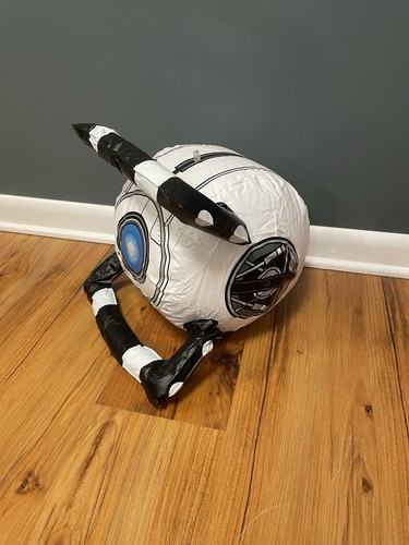 Portal 2 Wheatley Personality Sphere Core Inflatable - RARE Think Geek Valve - Picture 2 of 11