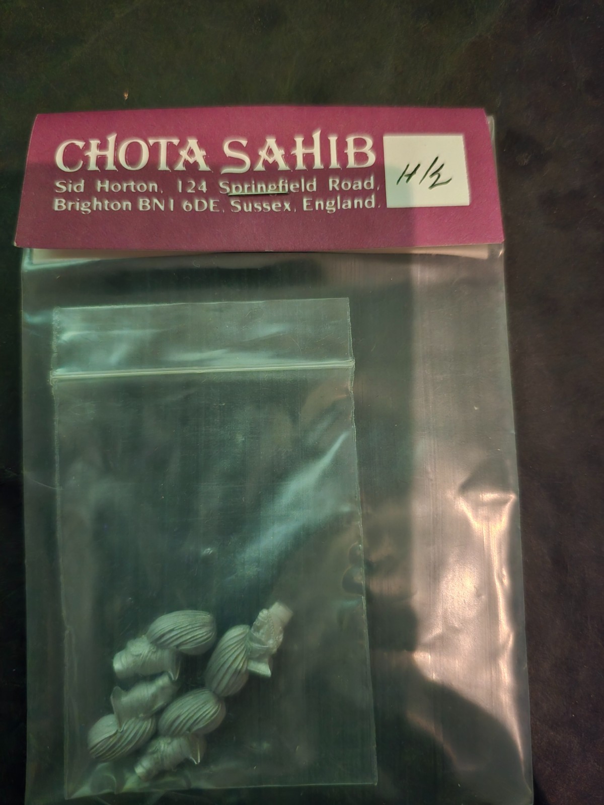 Figurine Soldat Chota Sahib - WRAP MP 1975 54mm - Plomb Peint - Collection