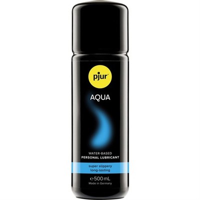 PJUR - Aqua Gleitgel I 500-ml Flasche - neu, ovp, wasserbasic, gleitmittel