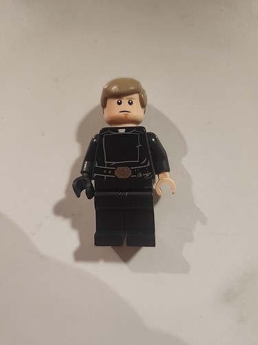 LEGO Star Wars Luke Skywalker Jedi Maestro Bronceado Oscuro Cabello Suave Minifigura sw0635 - Imagen 11 de 12