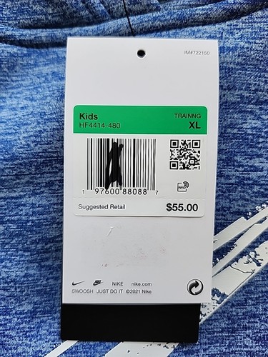 NIKE THERMA-FIT PULLOVER SWEATSHIRT HOODIE - Kids Size XL - Picture 6 of 7