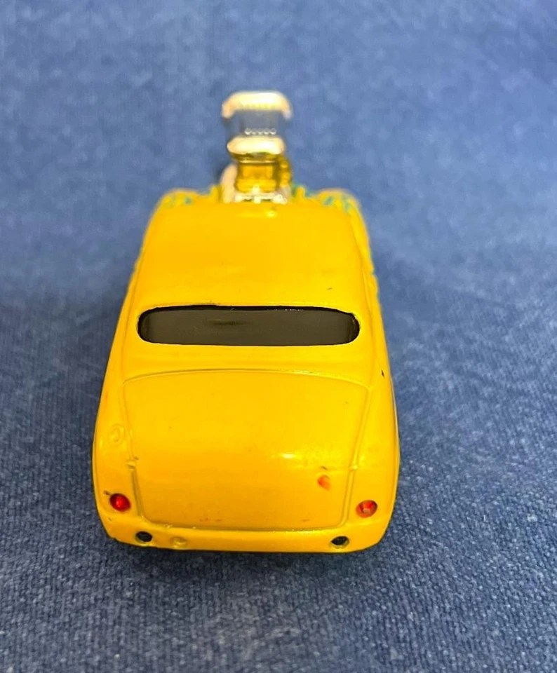 '49 Coupe Yellow Muscle Machine 2002 Funline Diecast 1:64 Mercury - Image 4 of 4