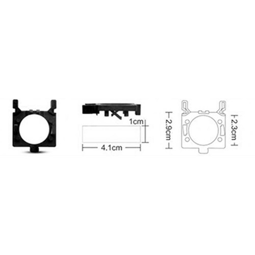 Bulb Holders For Fiesta For Ford Focus H7 High Temperature Plastic Resistant - Picture 7 of 9