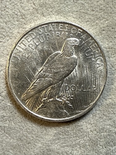 1922 Peace Dollar AU Almost Uncirculated Condition Nice Coin See Pics 7002 - Bild 9 von 13