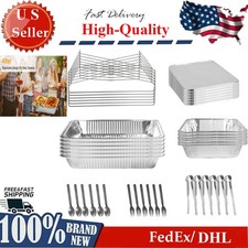 42Pcs Chafing Dish Buffet Set Chafing Servers Disposable Pans Food Warmers Kit