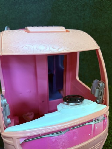Mattel Barbie Dream Camper Pink RV Bus Home Van Motor Playset - Picture 5 of 9