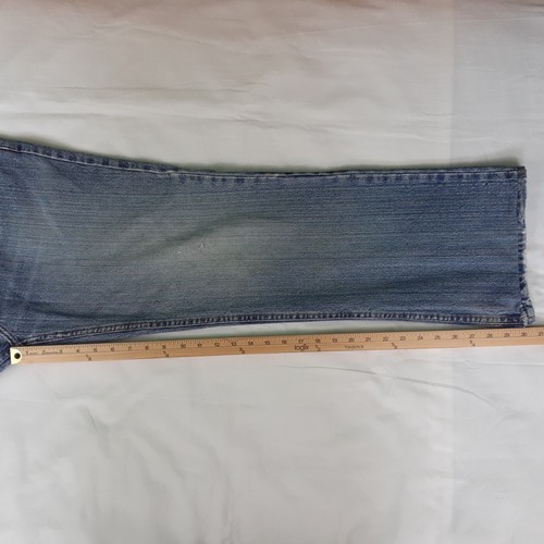 Plugg 1983 Jeans Herren 34x30 Blau Denim Faded Destroyed Medium Wash Logo 5 Pocket - Bild 13 von 24