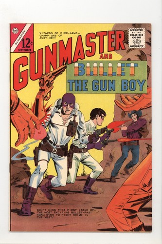 Gunmaster 1 Sehr guter Zustand Charlton Comics 1964