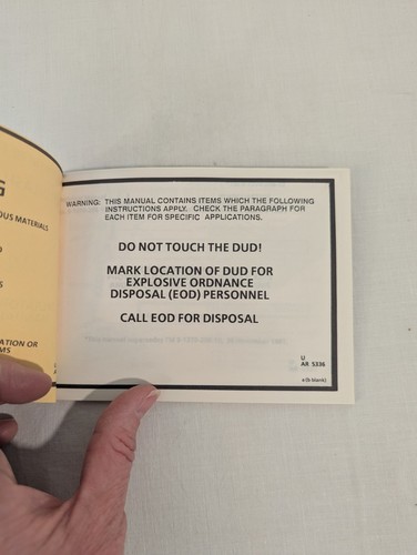 Army TM 9-1370-208-10 Operator's Manual 1991 Photoflash Cartridges Surface Flare - Bild 3 von 5