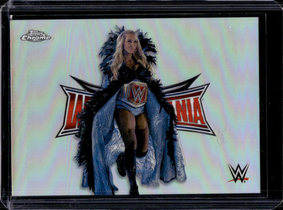 2025 Topps Chrome WWE Charlotte Flair Mania #MNA-CF
