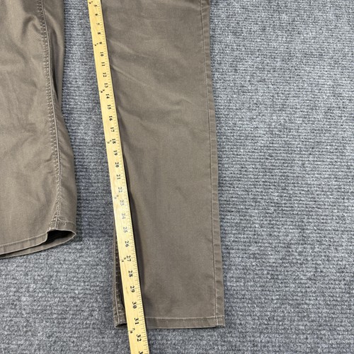 prAna Jeans Herren 34x32 braun Bridger Slim Fit Bio Stretch Twill 5 Pocket - Bild 4 von 10