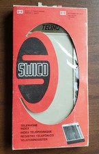 Swico Telephone Index Tel-Ind Made in Canada 1979 NOS Find Names Phone Numbers