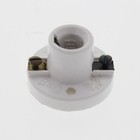 Cooper 303 White Miniature Base 75W 125V Keyless Cleat Lampholder Light Socket
