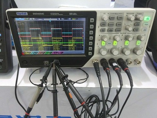 Hantek DSO4254C Digital Storage Oscilloscope 4H 250Mhz Function signal Generator - Picture 8 of 15