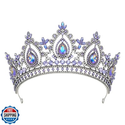 Wedding Tiara with Austrian Crystals, 3.34\
