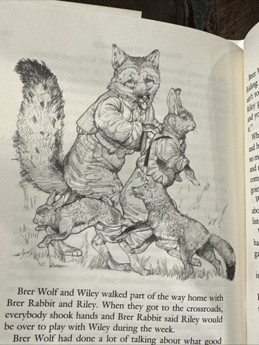 The Tales of Uncle Remus Adv. of Brer Rabbit by Julius Lester 1987 HCDJ B-10725 - Picture 9 of 13