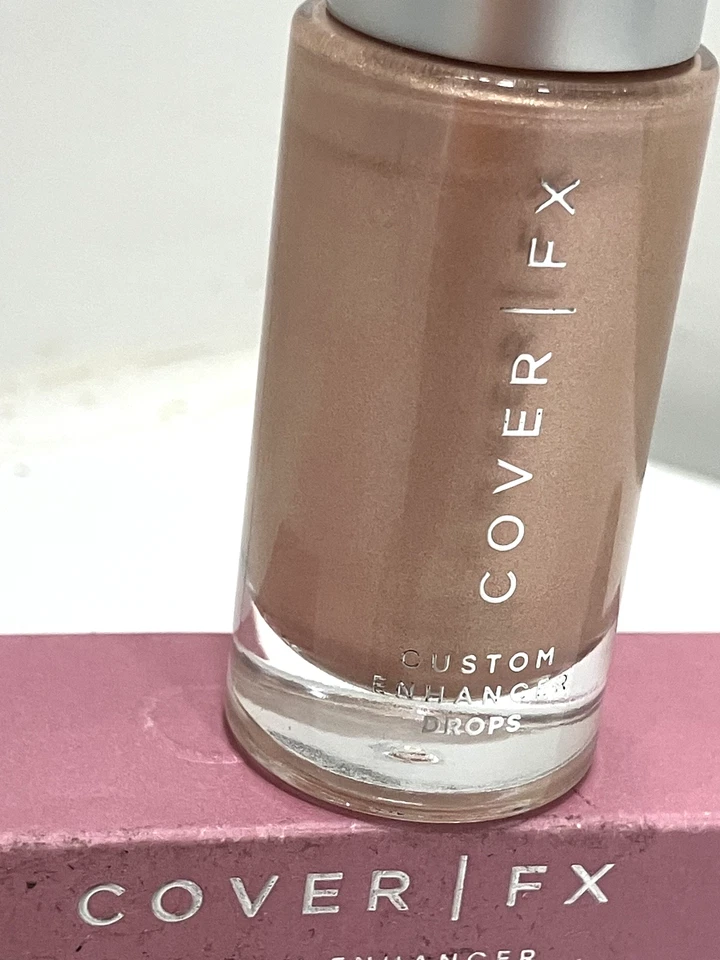Gotas potenciadoras personalizadas COVER FX, TONO: FLOR - 0,4 FL. OZ. - Nuevo en caja Foto 2 de 3
