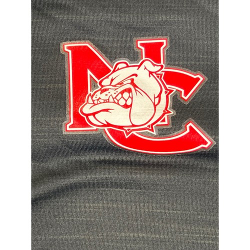 Nike Dri Fit Black 1/4 Zip Pullover Navarro College Bulldogs Mens Medium - Picture 2 of 11