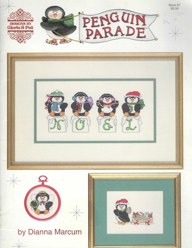 Pinguinparade ~ Gloria & Pat Dianna Marcum Kreuzstichmusterbuch 87 - Bild 1 von 2