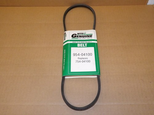New OEM MTD 954-04100 754-04100 Walk Behind Mower Drive Belt NOS - Picture 2 of 3