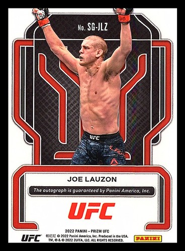 Panini Prizm UFC 2022 #SG-JLZ Joe Lauzon Signatures - Imagen 2 de 2