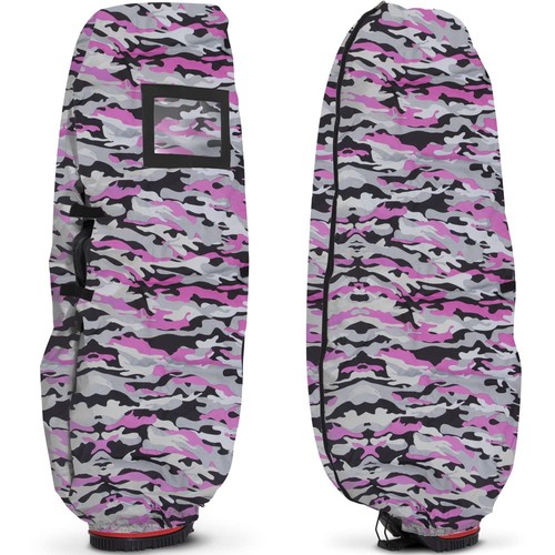 PYKES PEAK Golf Travel Cover Ultra Lightweight 9.5" / up to 48 Camo Pink
