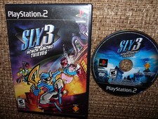 Sly 3: Honor Among Thieves (Sony PlayStation 2, 2005) PS2 Game No Manual TESTED