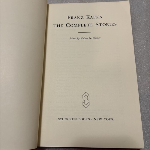 Franz Kafka Die kompletten Geschichten (Shocken, 1972) HC + Briefe an Milena 1984 PB - Bild 7 von 8