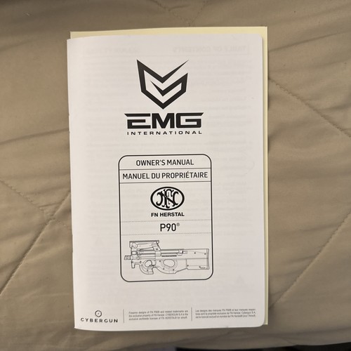 EMG / KRYTAC FN Herstal P90 Airsoft AEG Training Rifle Licensed by Cybergun - Picture 4 of 4