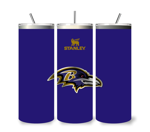 Vaso de fútbol Eagle Raven Chief vaquero 20 OZ ACERO INOXIDABLE + TAPA/PAJITA - Imagen 31 de 33