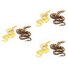  Set of 3 Toy Snake Fake Mini Figurine Birthday Party Decorations